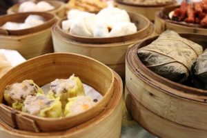 Dim Sum food. Best dim sum at Chinatown Plaza Las Vegas, concept.